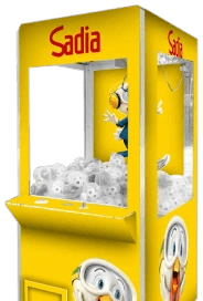 Máquina de brindes personalizada da Sadia