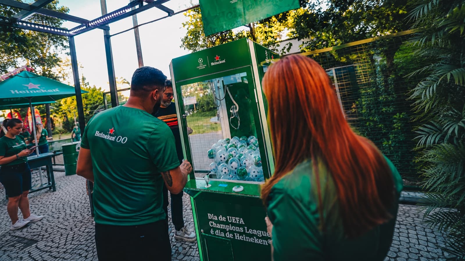 Ativação de marca da Heineken