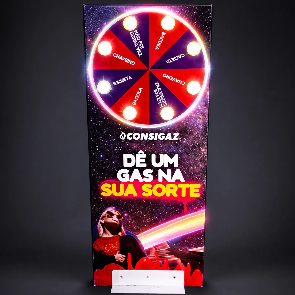 Roleta de Prêmios Eletrônica em projeto personalizado - foto 2