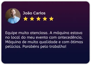 Avaliação Grua Events