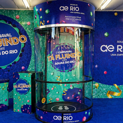 Máquina de Prêmios com Papel igual Silvio Santos