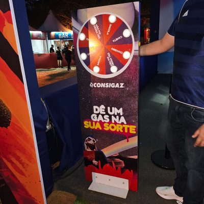 Roleta Personalizada para Eventos e Stands